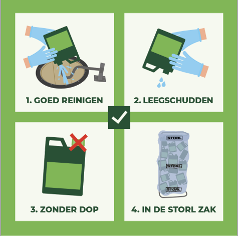 Storl zak 400 liter  (5/rol)