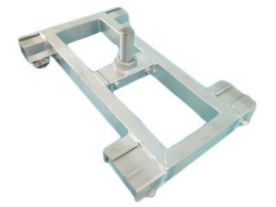 buisrailwagen met draadeind hoh 42,5cm