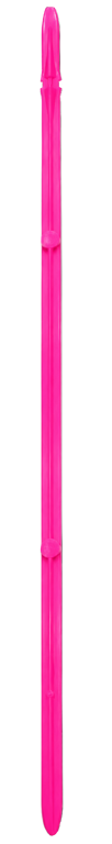kruispiket 4-inkeping 42cm roze fluor