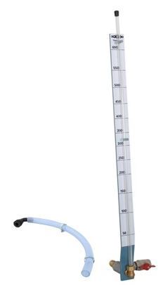 peilglas 600ltr gemonteerd