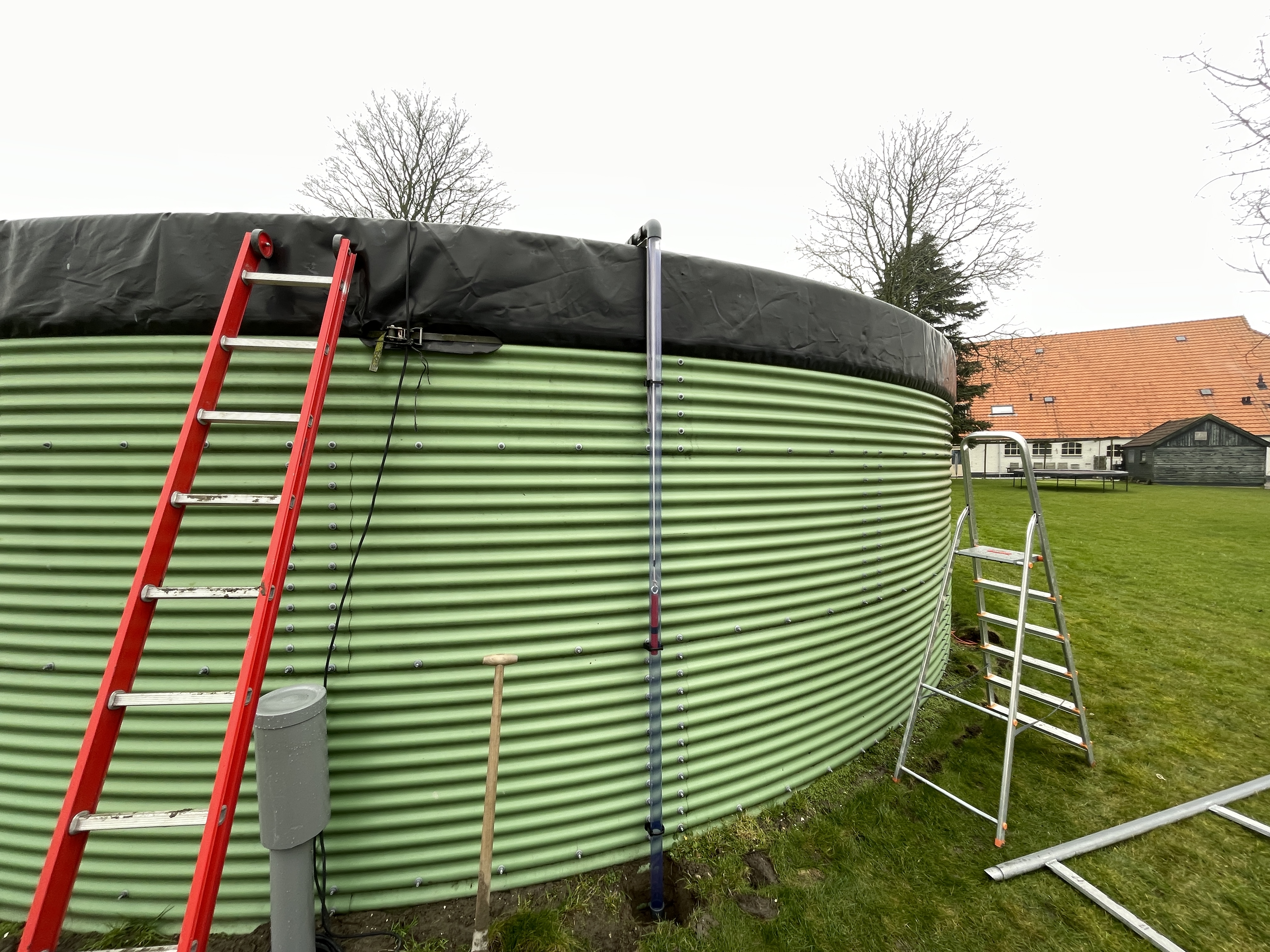 Waterniveau-meetsysteem Mak Breeding — Altijd inzicht in uw wateropslag