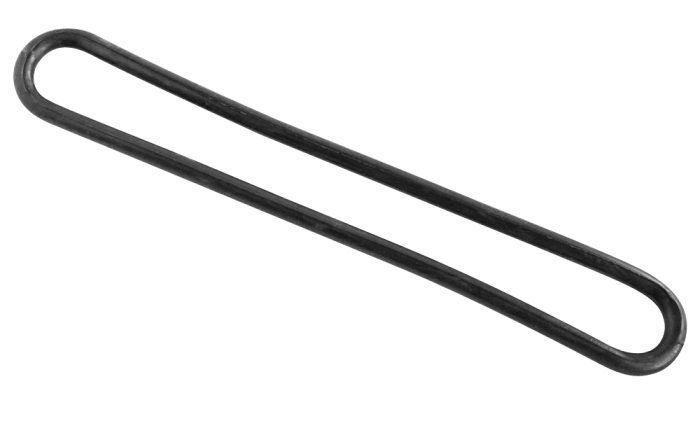 carrosserierubbers lengte 40cm zwart