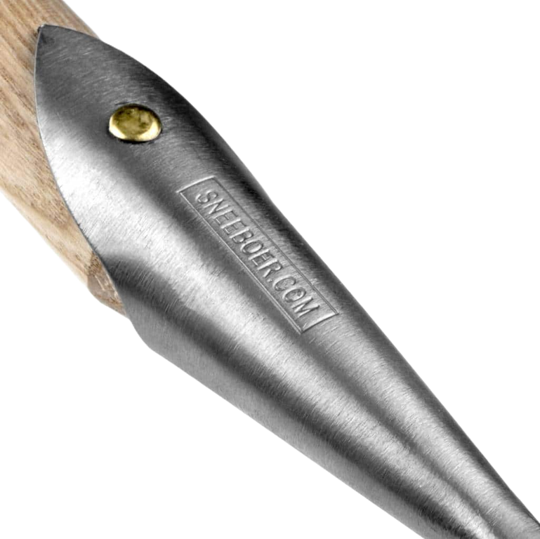 bietenhak 12cm rvs met steel 155cm