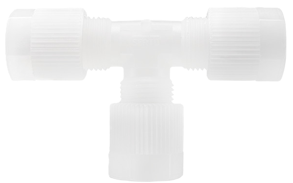 inschroef t-stuk 8mm pvdf