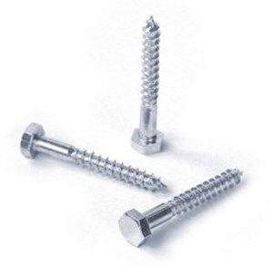 verz houtdraadbout M8x70mm per stuk