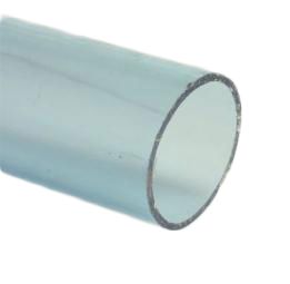 pvc buis 75mm x3,6 transparant 10b