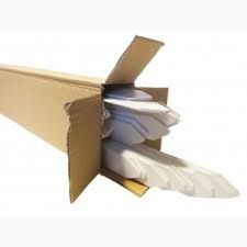 steeketiket 60x3,2cm wit 50/doos