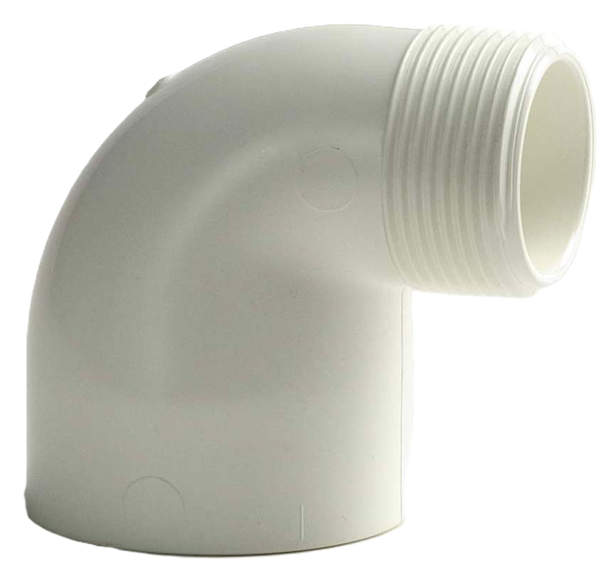 wit pvc knie 32x1¼" 10bar