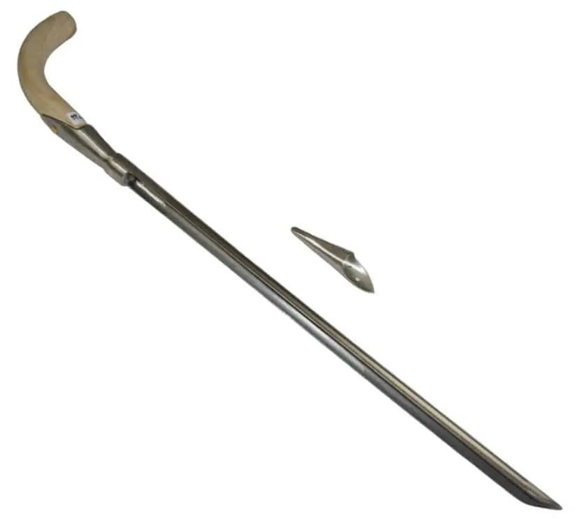 grondmonsterboor & duim 60 cm gebogen