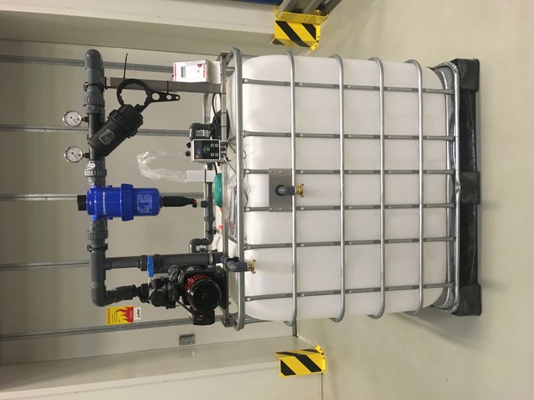 bemestingsunit 1000L box en pH regeling