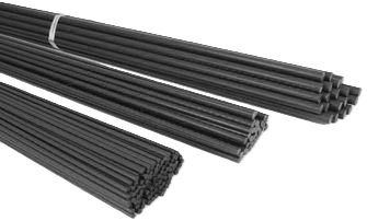 plantstok kunststof 70cm 5mm700/ds zwart