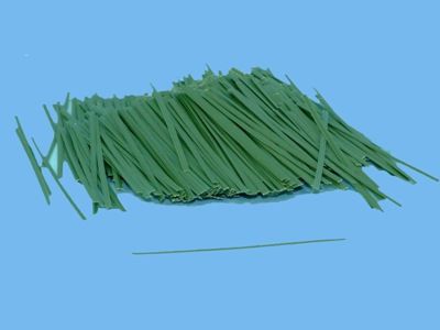 twiststrips 7cm groen 1000 stuks