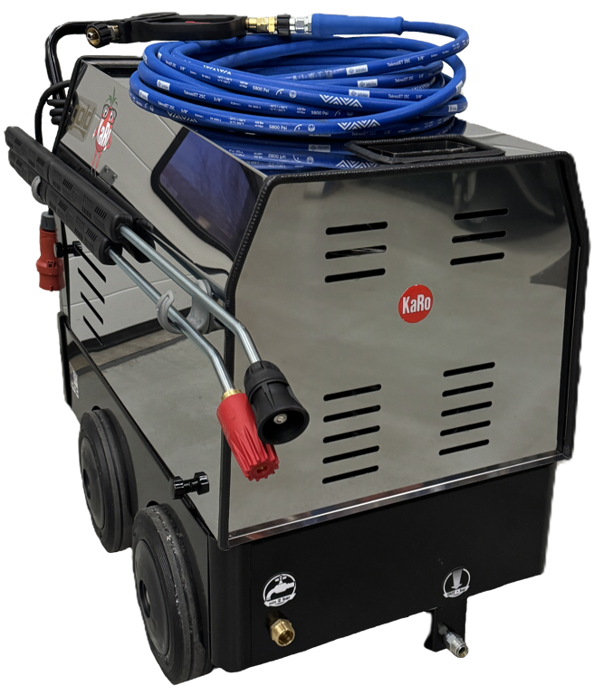 hogedrukreiniger heet 15L/min 200bar