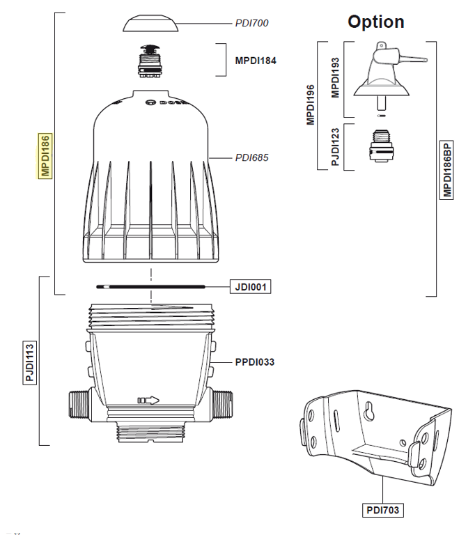 Dosatron bovenhuis compl D3
