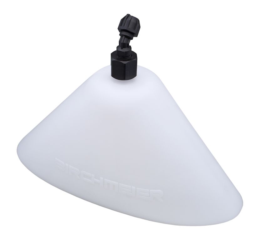 spuitkap ovaal met klemaansluiting