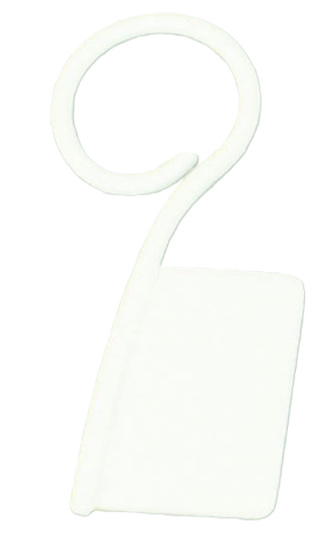 merkvlag wit 1000/zak