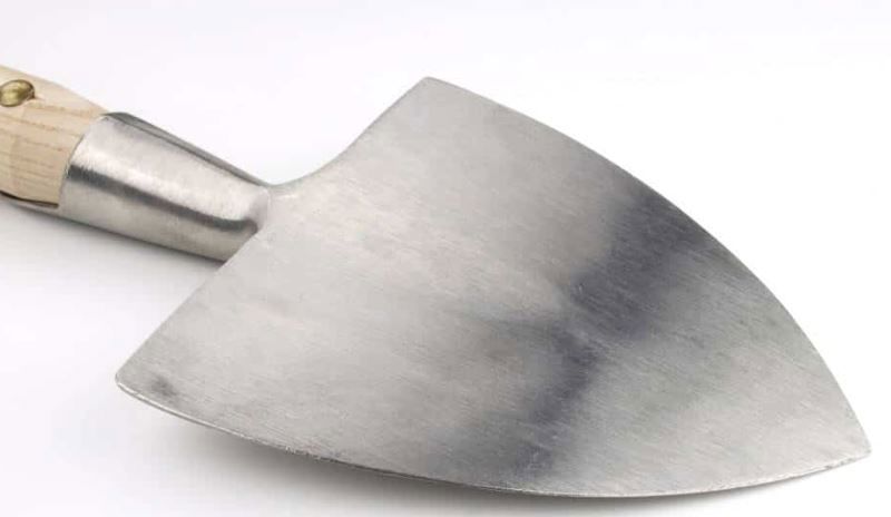 plantschopje 13cm rvs 42cm steel