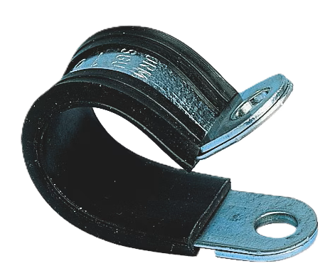 leidingklem rubber 25-20mm M8