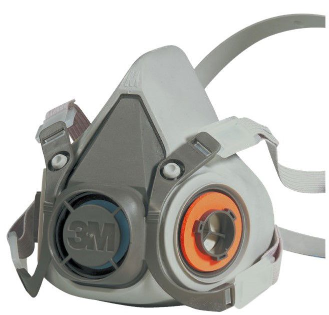 halfgelaatsmasker 3M 6200 medium