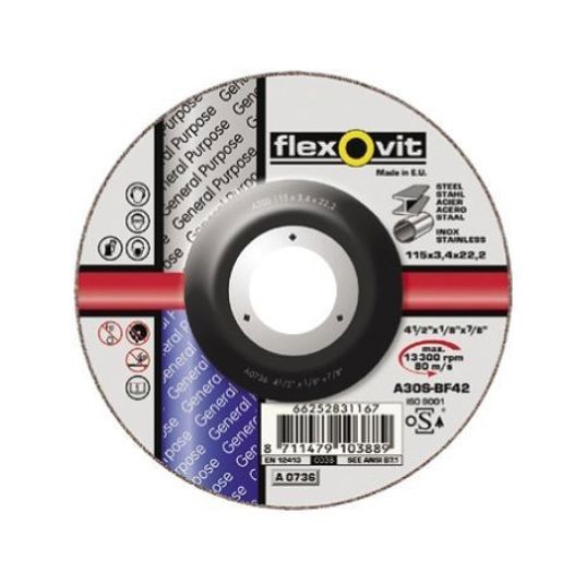 doorslijpschijf 230x2x22mm flexovit