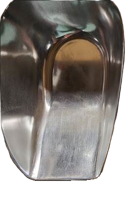 maatschep aluminium vlak 43cm