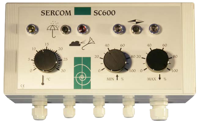 SC600 luchtraamregelaarset