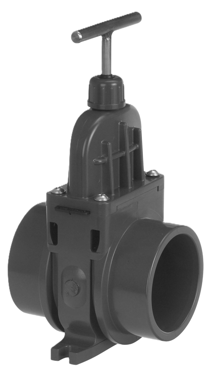 pvc schuifafsluiter 75mm