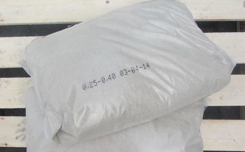 kwartszand 0,2-0,4mm 25kg/zak