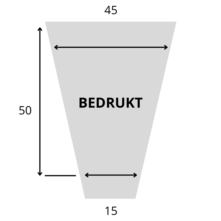 Hoezen 50-45-15 CPP30 2000/ds Viburnum