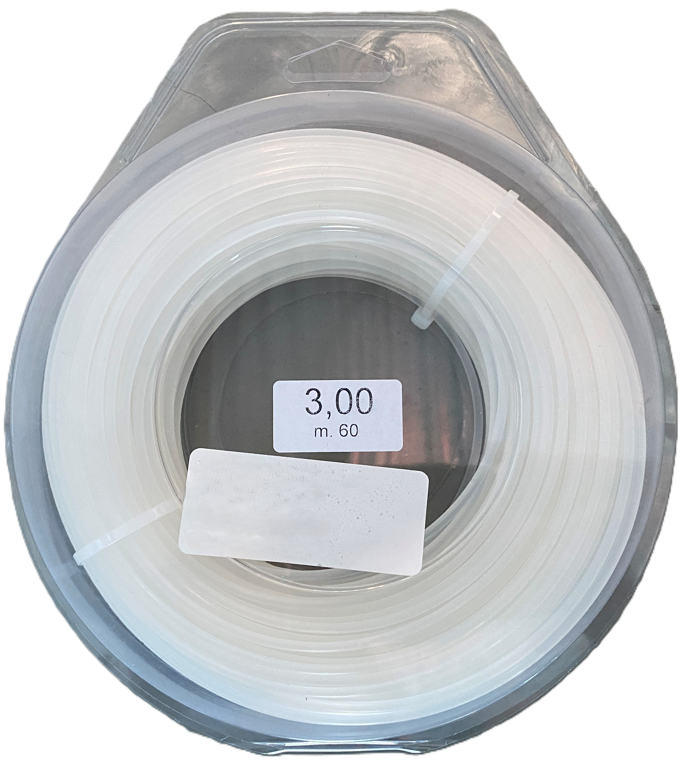 atlasdraad 3mm wit 60m/rol