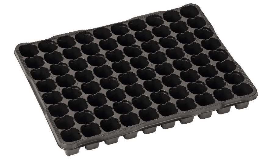 Teku tray JP 30x40cm 80v 220/doos zwart