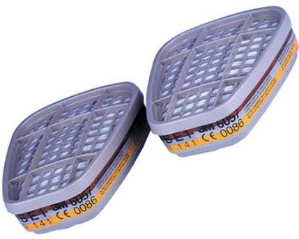 gas en damp filter ABE1 3M 6057 4x2/doos