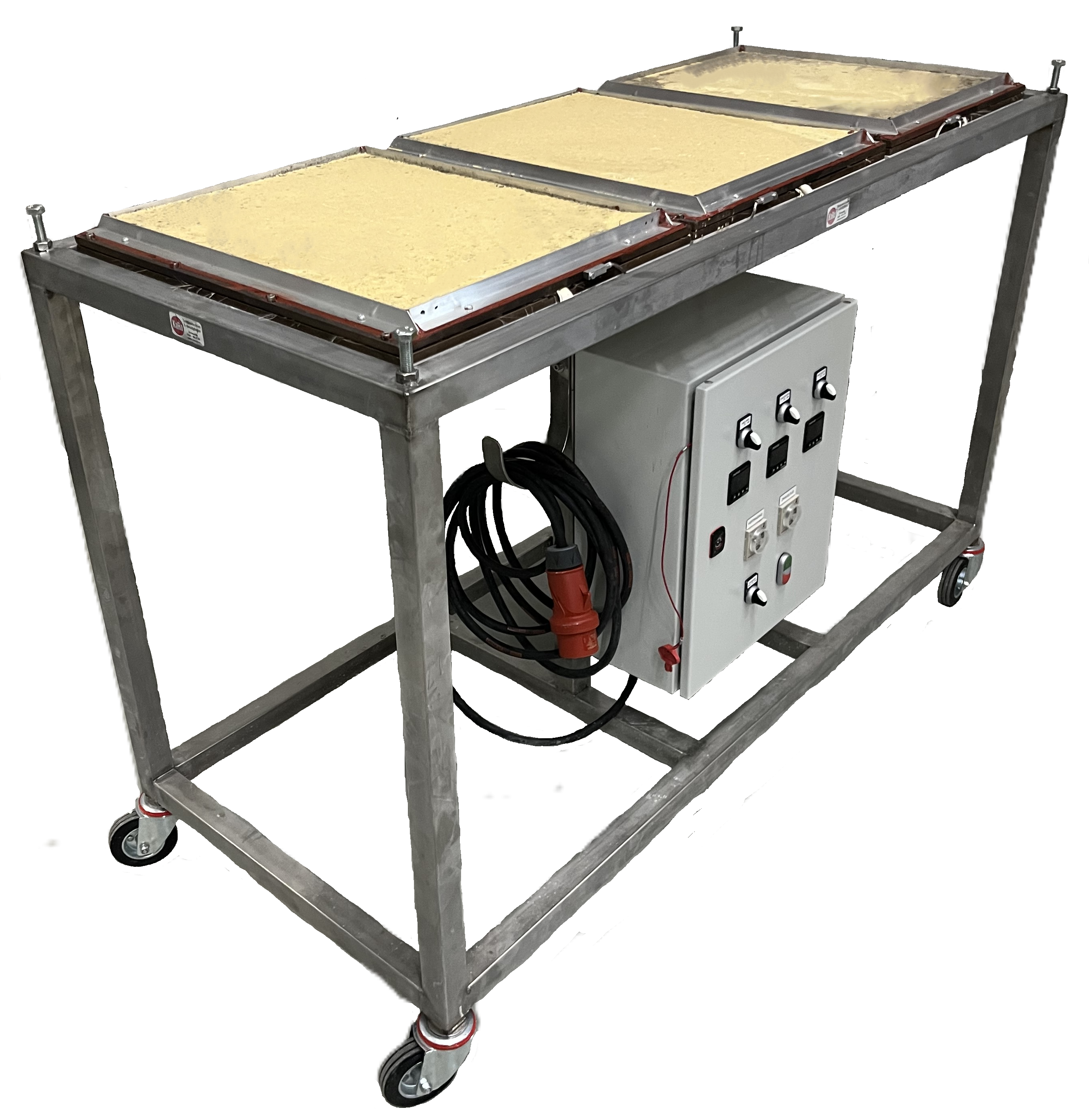 zwavelverdamper 3 platen 400V