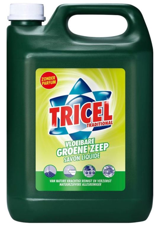 Groene Zeep vlb Tricel 5ltr