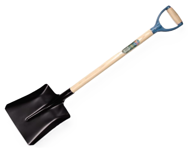 ballastschop zwart met d-steel 95