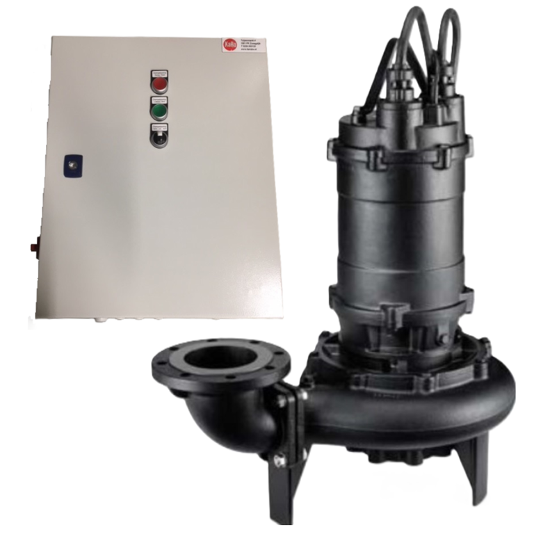 dompelpomp 2,2kW 400V incl. schakelkast