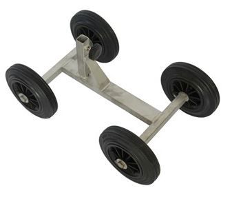 onderstel voor spuitmast 4-wielig