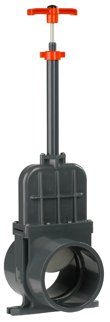 pvc schuifafsluiter as 110+500mm