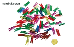 veredelingsklem zilver metallic  100/zak