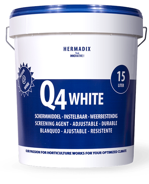 Q4 white schermmiddel 20kg/emmer