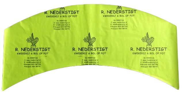 tulpenpapier 3-4 kleuren per kg