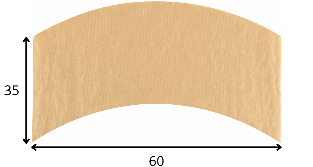 tulpenpapier bruinkraft 35x60cm 600kg/pl