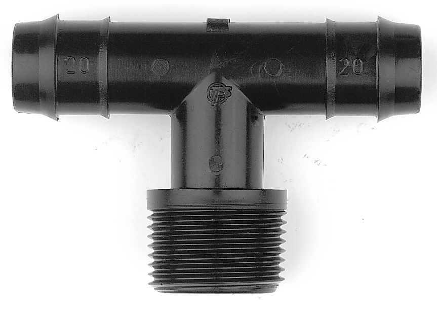 pp T-stuk 90° 16x¾"x16mm bu 4bar