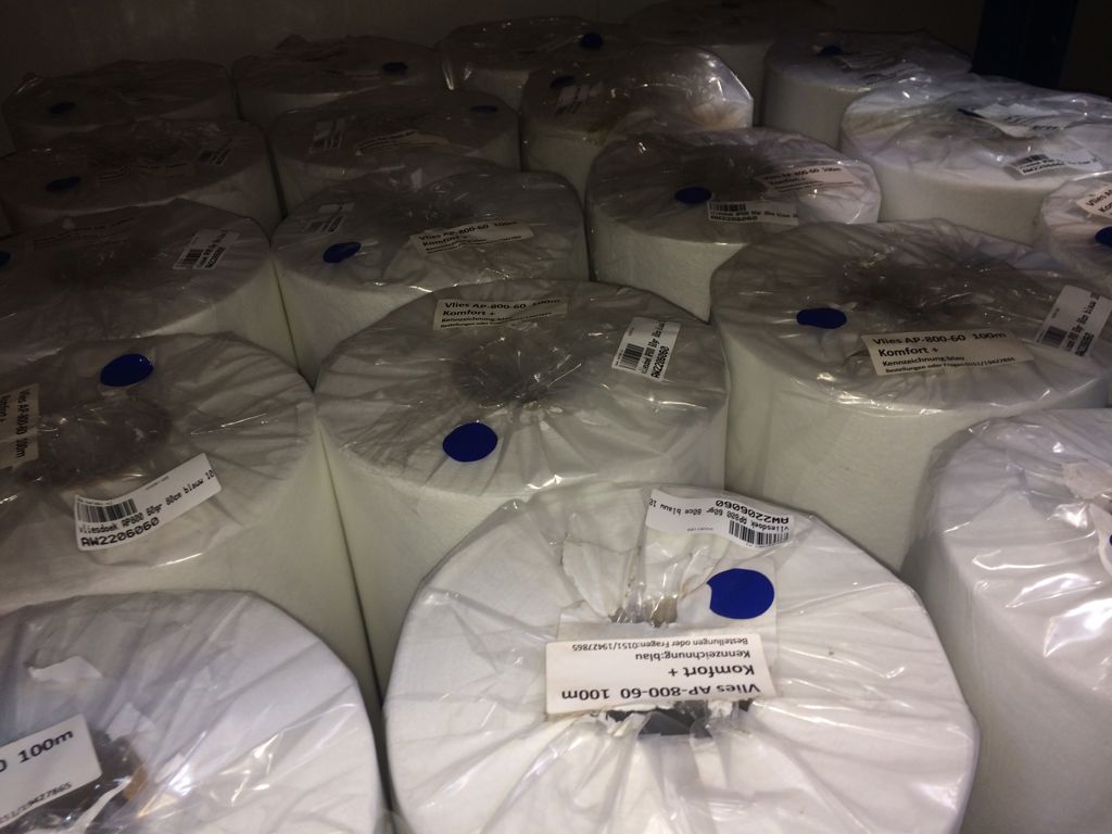 filterdoek groen 80gr/35mu 800mm 50m AP