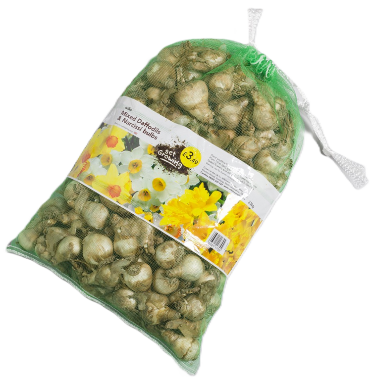 mononetzak 37x57cm koord groen 2000/baal