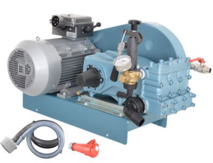 membraanpomp met elektromotor 70L-50bar