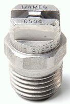 vlakstraaltip ¼"bu 6504 rvs