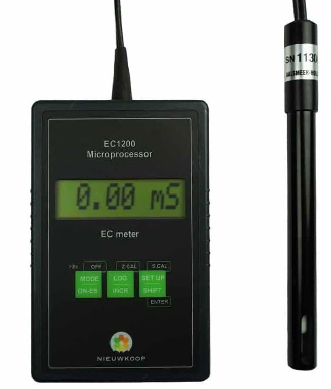 EC/pH-meter in koffer
