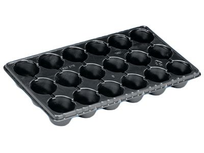 Teku tray ECO 8/18 53x30cm 80/doos grijs