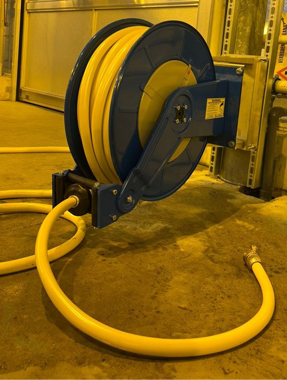 veerhaspel rvs incl. 25m tricoflex ¾"